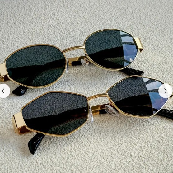 Street Fashion Glasses - Occhiali da Sole Rotondi in Metallo