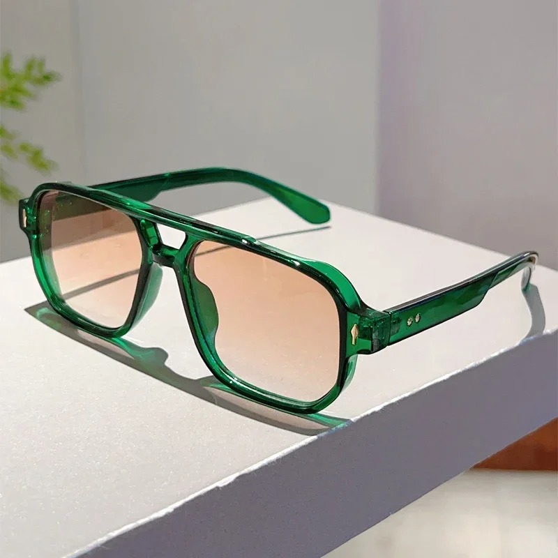 Street Fashion Glasses - Nuovi Occhiali da Sole Quadrati Vintage