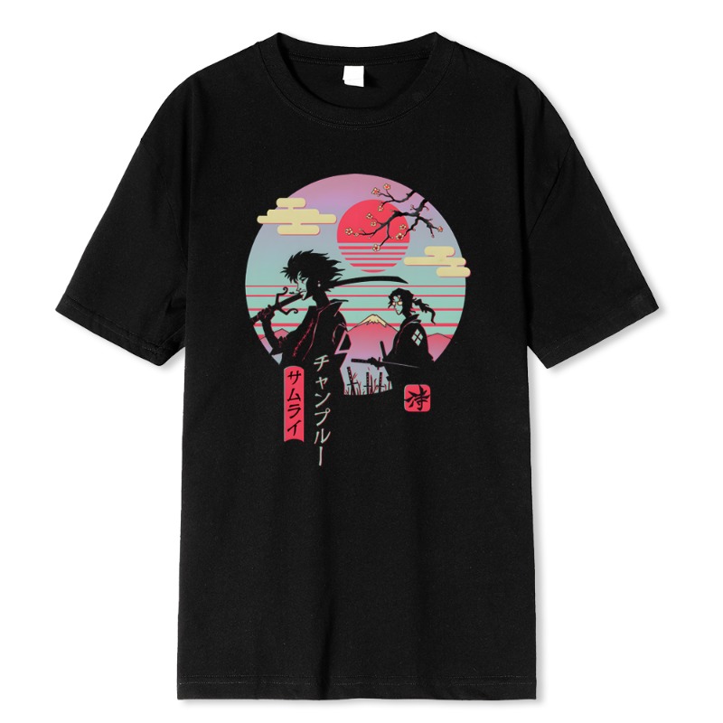 Street Fashion Style Male - T-shirt da uomo con stampa Hip