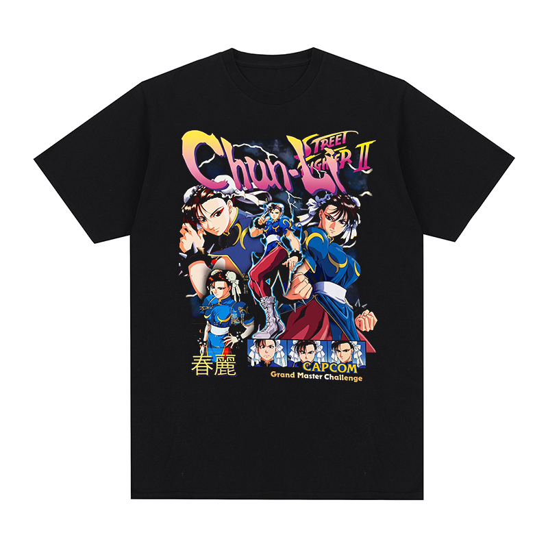 Street Fashion Videos - T-shirt retrò vintage del videogioco Street