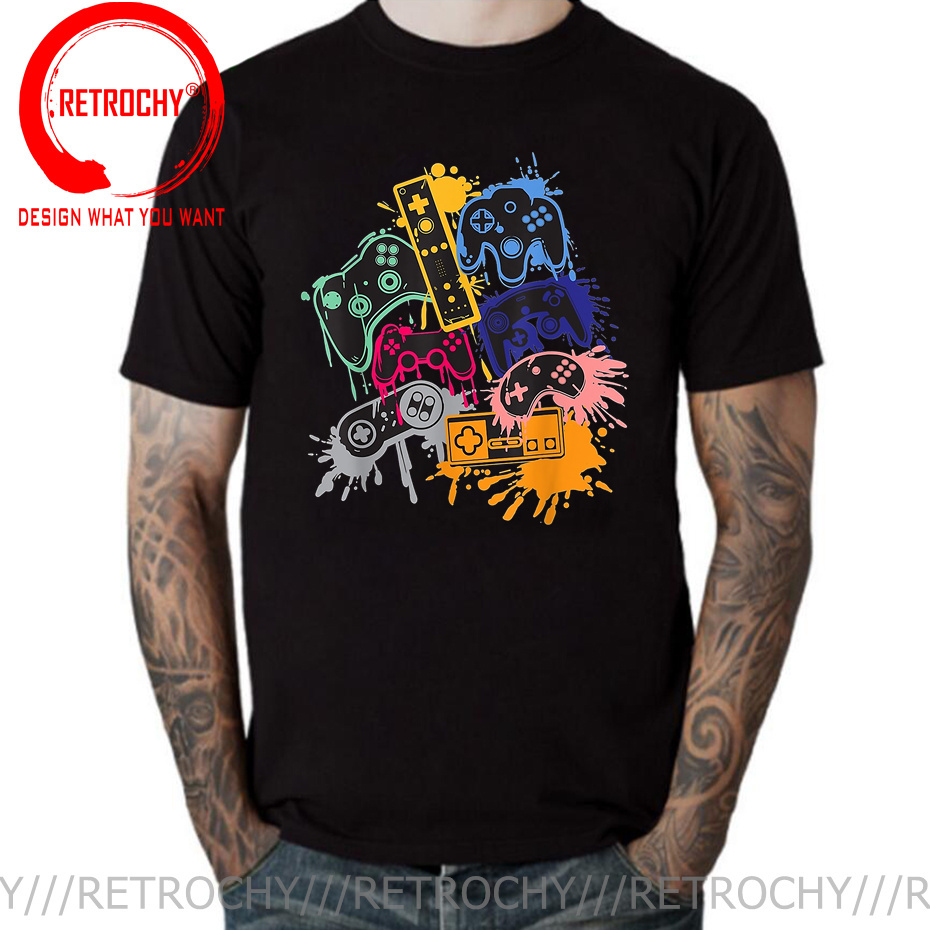 Street Fashion Videos - T-shirt con Grafica Splash Ink Art