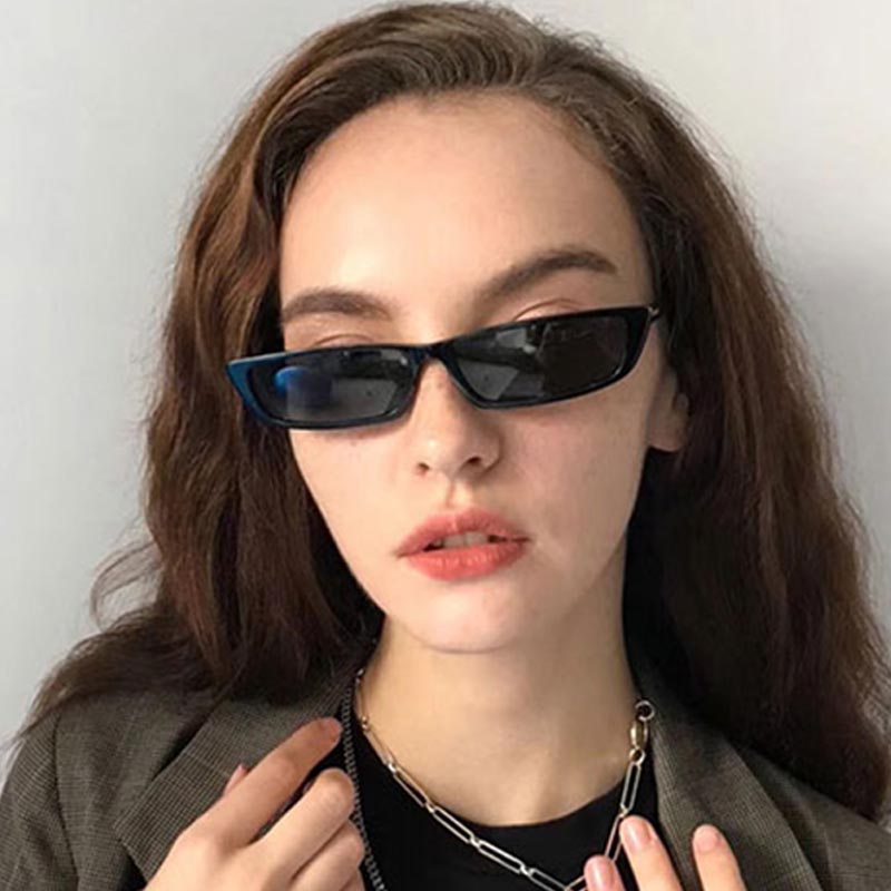 Street Fashion Glasses - Occhiali da Sole Rettangolari Piccoli alla