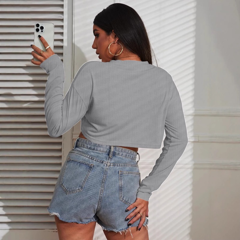 T-shirt Crop Top da Donna, Tin - Fashion Street Yoga recensione e prezzo