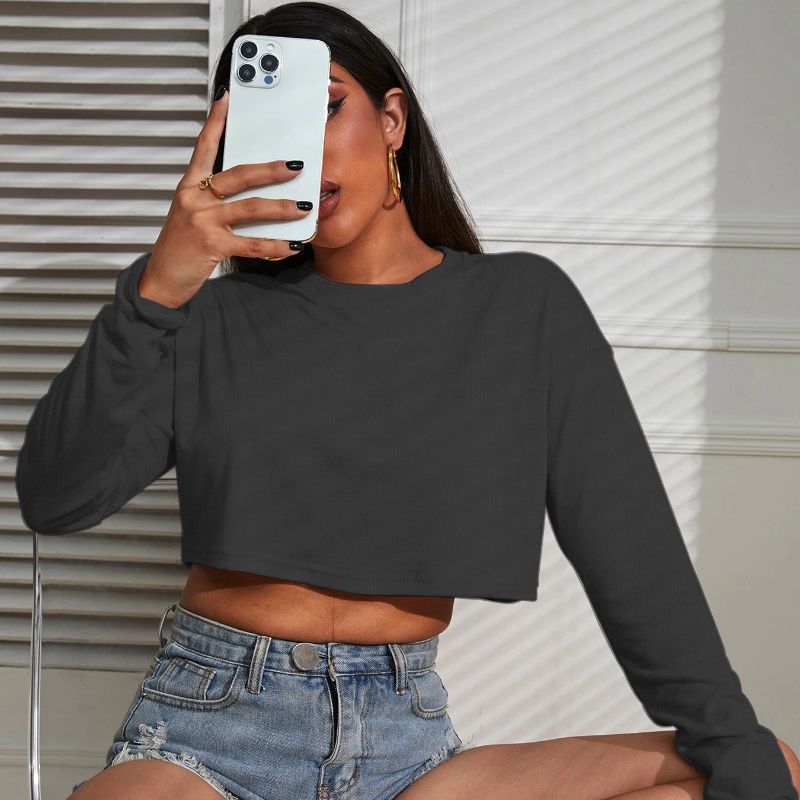 T-shirt Crop Top da Donna, Tin - Fashion Street Yoga recensione e prezzo