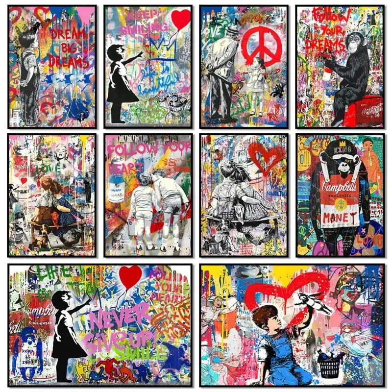 Arte Murale Pop Street Graffit - Street Fashion Poster recensione e prezzo