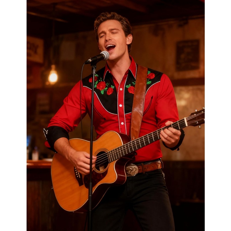 Camicia da Cowboy Western da U - Street Fashion Dance recensione e prezzo
