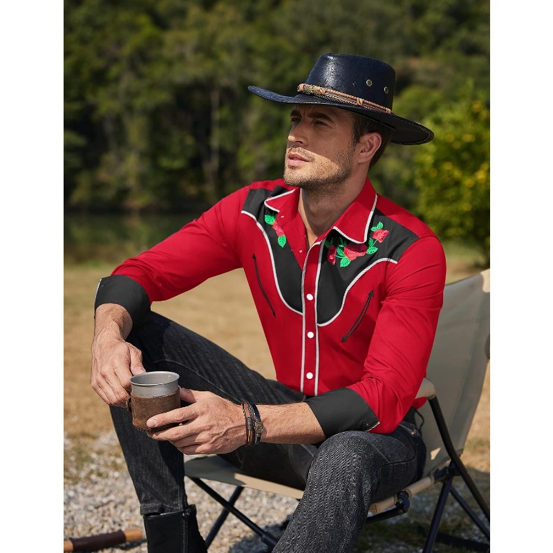Camicia da Cowboy Western da U - Street Fashion Dance recensione e prezzo