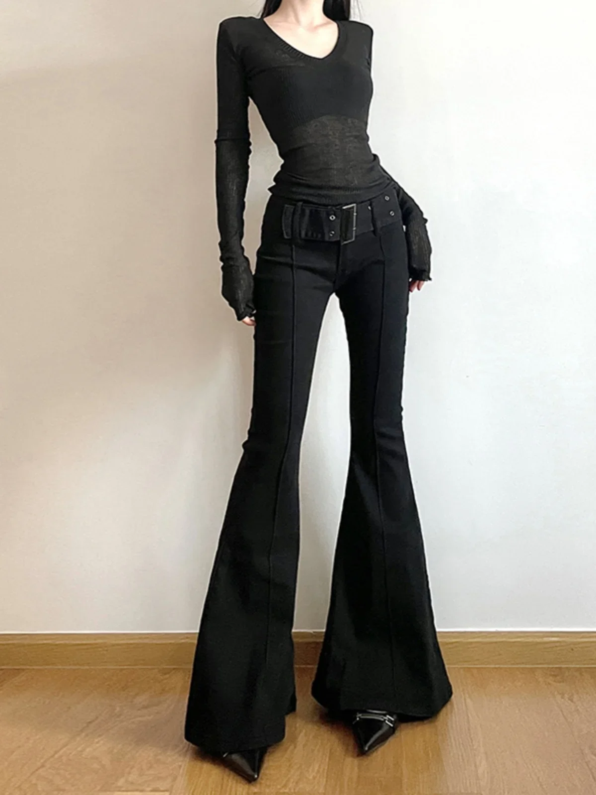 Pantaloni svasati neri da donn - Fashion Street Yoga recensione e prezzo