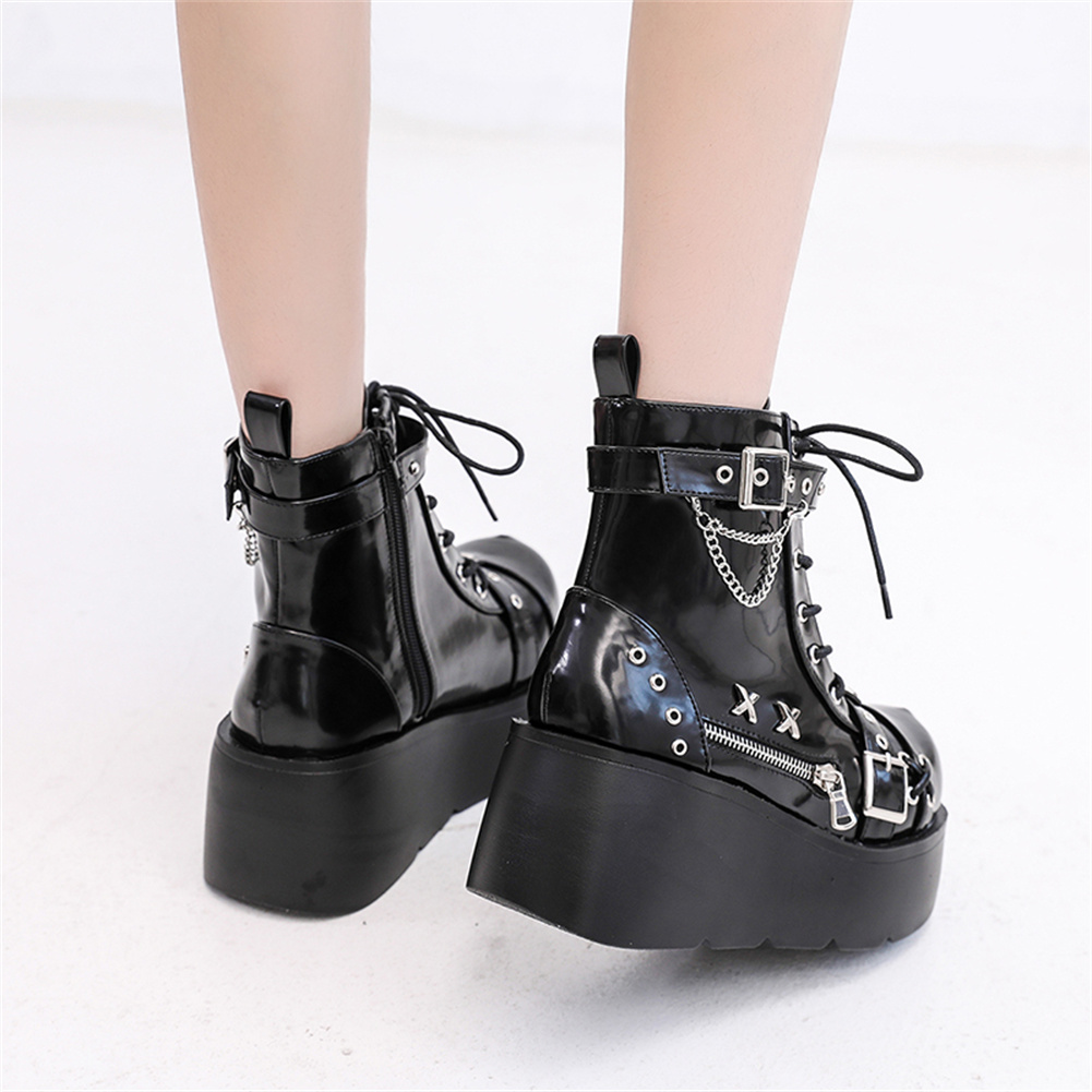 Nuovi Stivaletti Donna Goth co - Street Fashion Goth recensione e prezzo